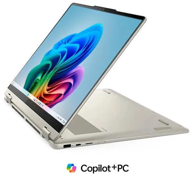 Alt view image 9 of 12 - Lenovo Yoga 7 (Copilot+ PC) - 16 inch Full HD (1920x1200) LCD Touchscreen (2-in-1) Laptop, AMD Ryzen AI 7 350 Processor, 16GB RAM - 1TB SSD, Windows 11 Home - Seashell (83JU0003US)