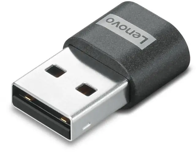 Alt view image 3 of 7 - Lenovo USB-C Female to USB-A Male Adapter 4X91C99226