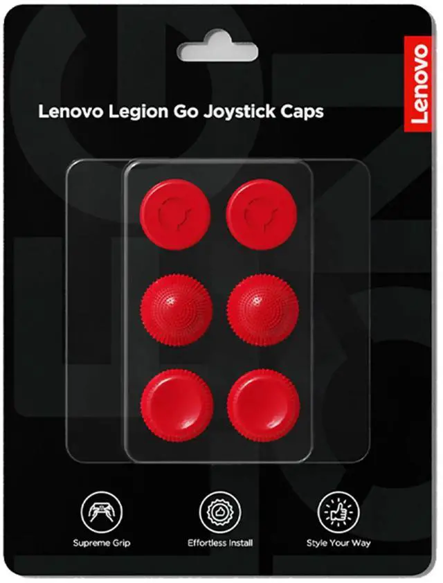 Main image of Lenovo Legion Go Joystick Caps (Lenovo Red), For Gaming