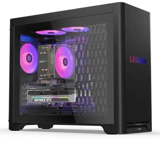 Alt view image 5 of 5 - Lenovo Legion Tower 5 Gen 10 30L Desktop, Ryzen 7 7800X3D,32GB,NVIDIA® GeForce RTX 5070 Ti 16GB GDDR7, 1TB SSD,Win 11 Home, For Gaming