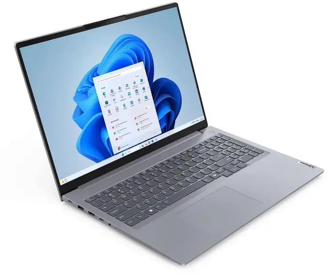 Alt view image 2 of 7 - Lenovo ThinkBook 16 Gen 7 AMD Laptop, 16" IPS 60Hz,Ryzen 7 7735HS,16GB, AMD Radeon 680M, 512GB SSD,Win 11 Pro