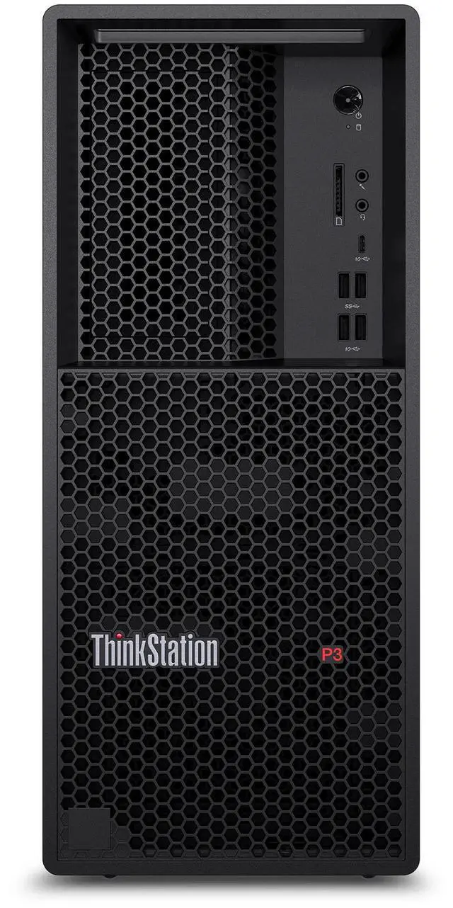 Main image of Lenovo ThinkStation P3 Tower Gen 2 (Intel) Workstation, Intel Core Ultra 7 265 vPro,32GB, RTX A1000 8GB GDDR6, 1TB SSD,Win 11 Pro