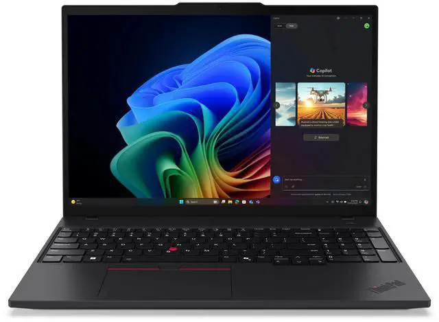 Main image of Lenovo ThinkPad T16 Gen 4 AMD Laptop, 16" IPS  60Hz,Ryzen AI 7 PRO 350,32GB, AMD Radeon 860M, 1TB SSD,Win 11 Pro