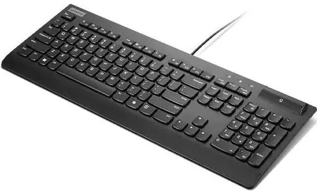 Alt view image 10 of 11 - Lenovo Smartcard Wired keyboard II-US English
