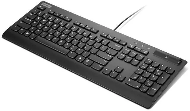 Alt view image 8 of 11 - Lenovo Smartcard Wired keyboard II-US English