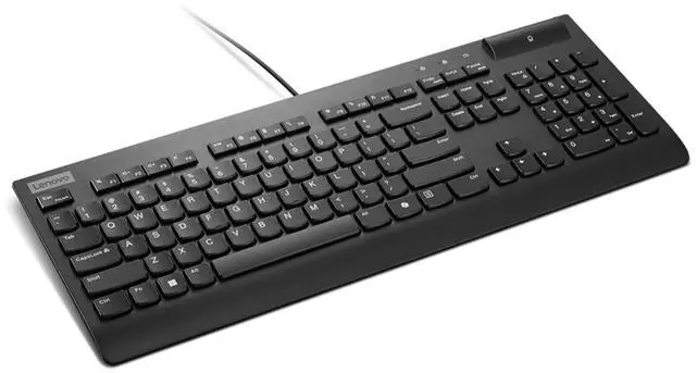 Alt view image 7 of 11 - Lenovo Smartcard Wired keyboard II-US English
