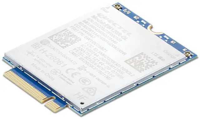 Alt view image 2 of 9 - Lenovo ThinkPad Quectel SDX24 EM120R-GL 4G LTE CAT12 PCIE WWAN Module 4XC1D51447
