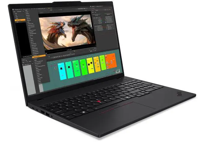 Alt view image 2 of 7 - Lenovo ThinkPad P16s Gen 4 AMD Laptop, 16",Ryzen AI 7 PRO 350,64GB, AMD Radeon 860M, 1TB SSD,Win 11 Pro