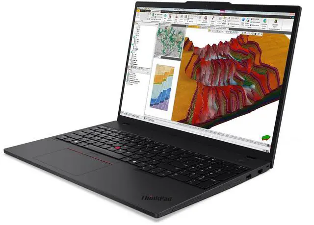 Alt view image 3 of 7 - Lenovo ThinkPad P16s Gen 4 AMD Laptop, 16",Ryzen AI 7 PRO 350,64GB, AMD Radeon 860M, 1TB SSD,Win 11 Pro