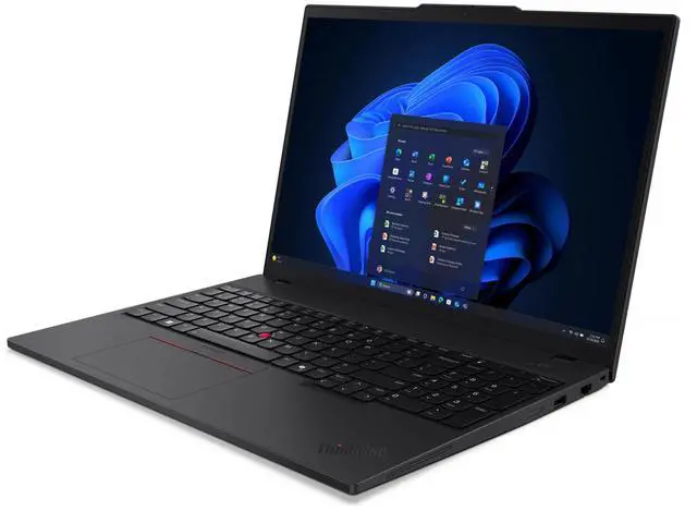 Alt view image 3 of 7 - Lenovo ThinkPad T16 Gen 4 Intel Laptop, 16" IPS  60Hz,Intel Core Ultra 7 255U,16GB,  Graphics, 512GB SSD,Win 11 Pro