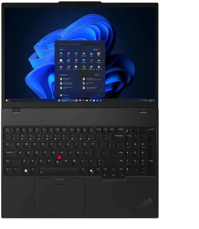 Alt view image 6 of 7 - Lenovo ThinkPad T16 Gen 4 Intel Laptop, 16" IPS  60Hz,Intel Core Ultra 7 255U,16GB,  Graphics, 512GB SSD,Win 11 Pro