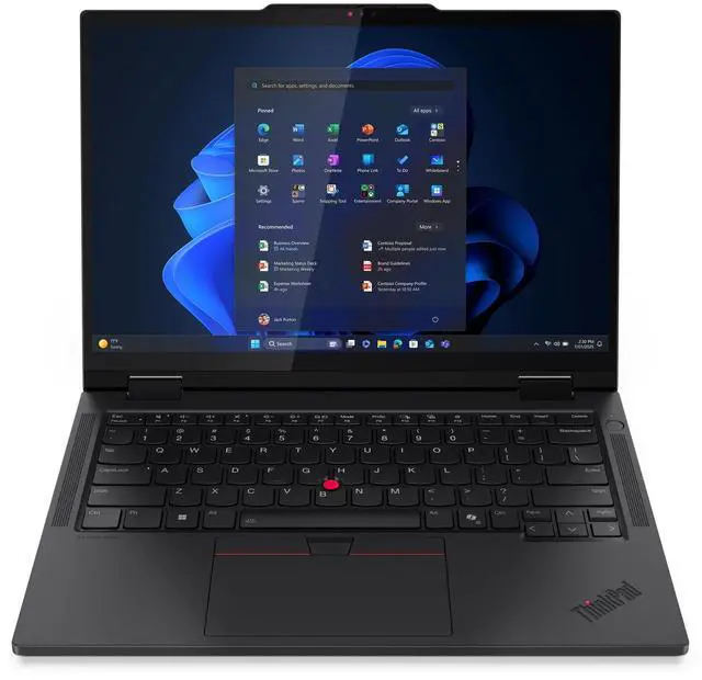 Alt view image 4 of 7 - Lenovo ThinkPad T14s 2-in-1 Intel Laptop, 14" IPS  DBEF5,Intel Core Ultra 7 265U vPro,32GB,  Graphics, 512GB SSD,Win 11 Pro