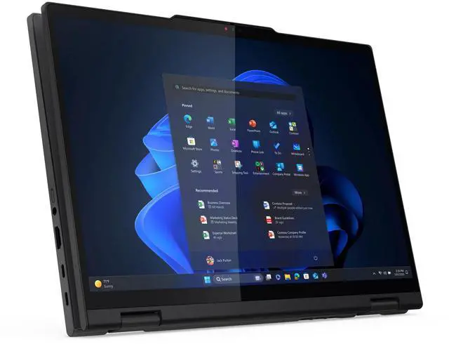 Alt view image 5 of 7 - Lenovo ThinkPad T14s 2-in-1 Intel Laptop, 14" IPS  DBEF5,Intel Core Ultra 7 265U vPro,32GB,  Graphics, 512GB SSD,Win 11 Pro