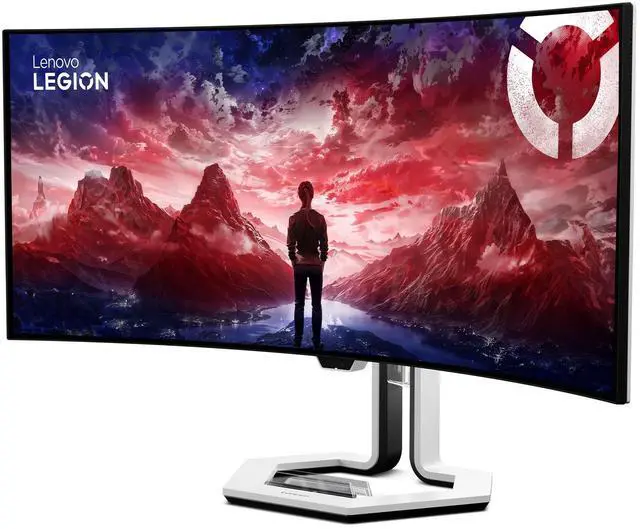 Alt view image 3 of 7 - Lenovo Legion Pro 34WD-10 34-inch OLED Curved WQHD 240Hz USB-C Docking Gaming Monitor, For Gaming