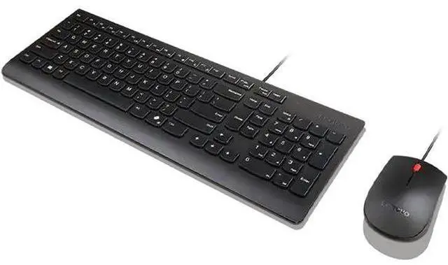 Alt view image 5 of 11 - Lenovo Essential Wired Keyboard & Mouse Combo AI - US English