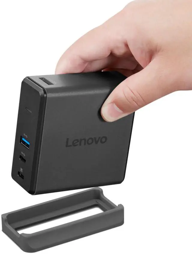 Alt view image 6 of 9 - Lenovo X9 Charging GaN Dock