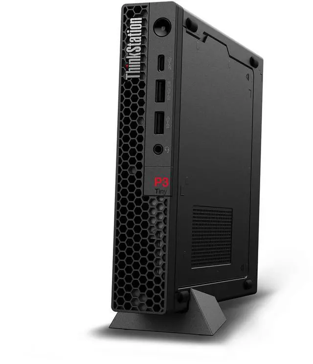 Alt view image 3 of 7 - Lenovo ThinkStation P3 Tiny Gen 2 (Intel) Workstation, Intel Core Ultra 5 235 vPro,16GB,  Graphics, 512GB SSD,Win 11 Pro