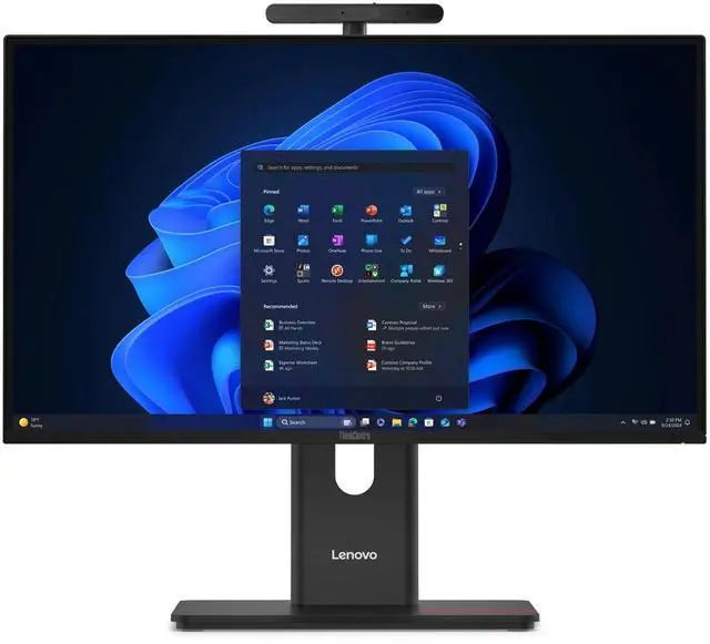 Main image of Lenovo ThinkCentre M90a Gen 6 Intel Desktop, 23.8" FHD IPS 120Hz,Intel Core Ultra 7 265 vPro,64GB, Graphics, 1TB SSD,Win 11 Pro