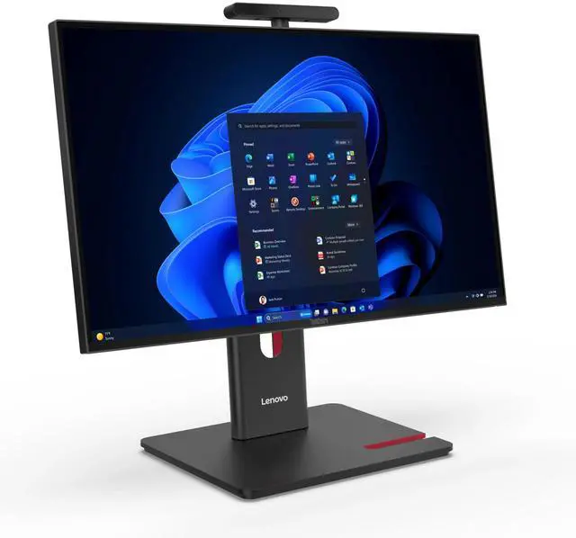 Alt view image 2 of 7 - Lenovo ThinkCentre M90a Gen 6 Intel Desktop, 23.8" FHD IPS 120Hz,Intel Core Ultra 7 265 vPro,64GB, Graphics, 1TB SSD,Win 11 Pro