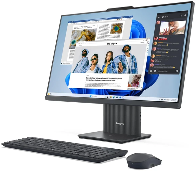 Alt view image 3 of 7 - Lenovo IdeaCentre AIO I Intel Desktop, 27" FHD IPS 14ms,13th Generation Intel Core i7-13620H,32GB, UHD Graphics for 13th Gen Processors, 1TB SSD,Win 11 Home