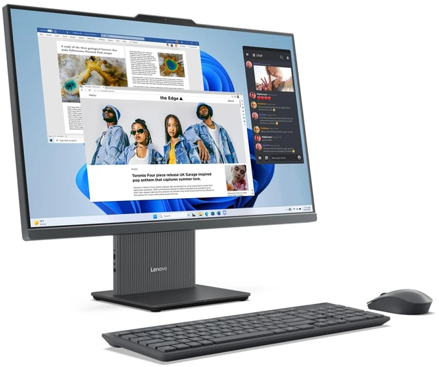 Alt view image 2 of 7 - Lenovo IdeaCentre AIO I Intel Desktop, 27" FHD IPS 14ms,13th Generation Intel Core i7-13620H,32GB, UHD Graphics for 13th Gen Processors, 1TB SSD,Win 11 Home