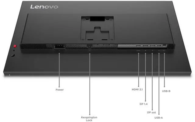 Alt view image 8 of 15 - Lenovo ThinkVision P27Q-40 27" WQHD 2560x1440 120Hz 4ms LCD IPS Monitor