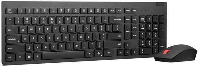 Alt view image 2 of 7 - Lenovo Essential Wireless Combo Keyboard & Mouse Gen2 AI - US English