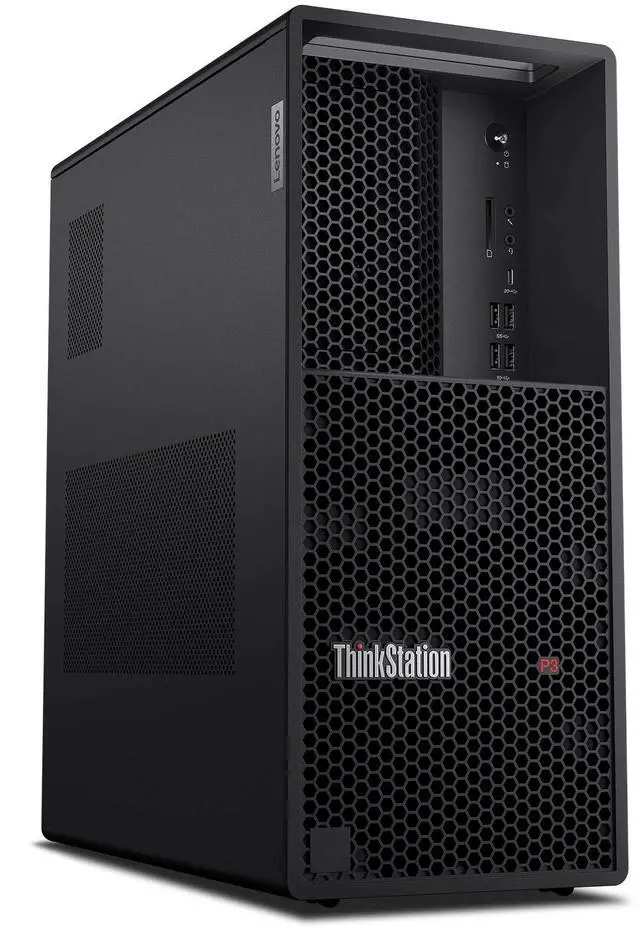 Alt view image 2 of 8 - Lenovo ThinkStation P3 Tower Gen 2 (Intel) Workstation, Intel Core Ultra 7 265 vPro,32GB, RTX 2000 Ada Generation 16GB GDDR6, 1TB SSD,Win 11 Pro