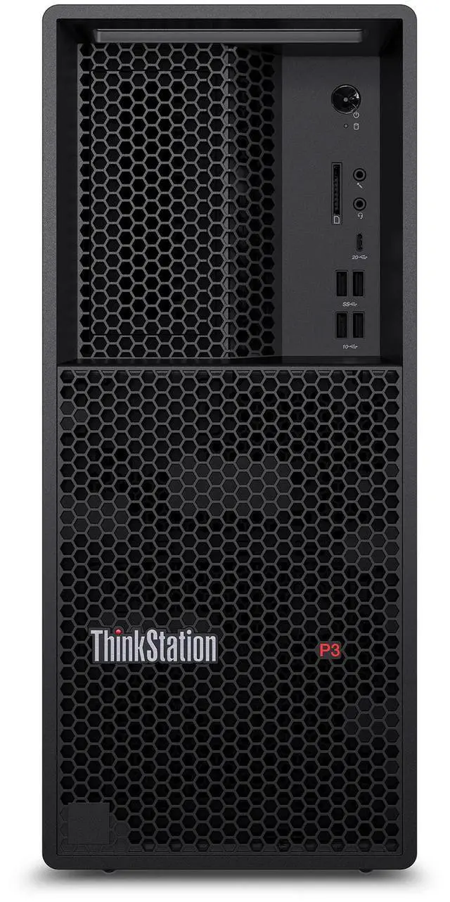 Main image of Lenovo ThinkStation P3 Tower Gen 2 (Intel) Workstation, Intel Core Ultra 7 265 vPro,32GB, RTX 2000 Ada Generation 16GB GDDR6, 1TB SSD,Win 11 Pro