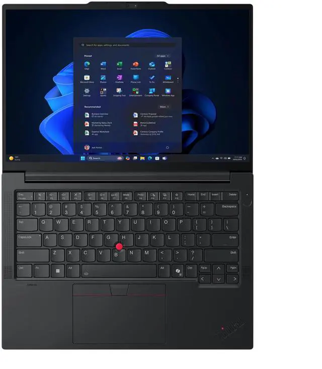 Alt view image 6 of 7 - Lenovo ThinkPad E14 Gen 7 AMD Laptop, 14" IPS 60Hz,Ryzen 5 230,16GB, AMD Radeon 760M, 512GB SSD,Win 11 Pro