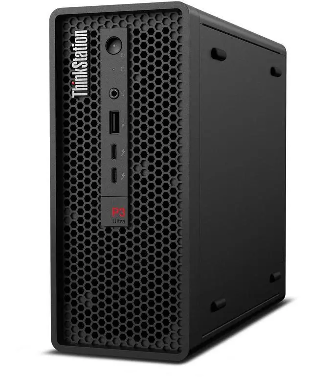 Alt view image 4 of 7 - Lenovo ThinkStation P3 Ultra Small Form Factor Gen 2 (Intel) Workstation, Intel Core Ultra 5 235,16GB, RTX A400 4GB GDDR6, 512GB SSD,Win 11 Pro