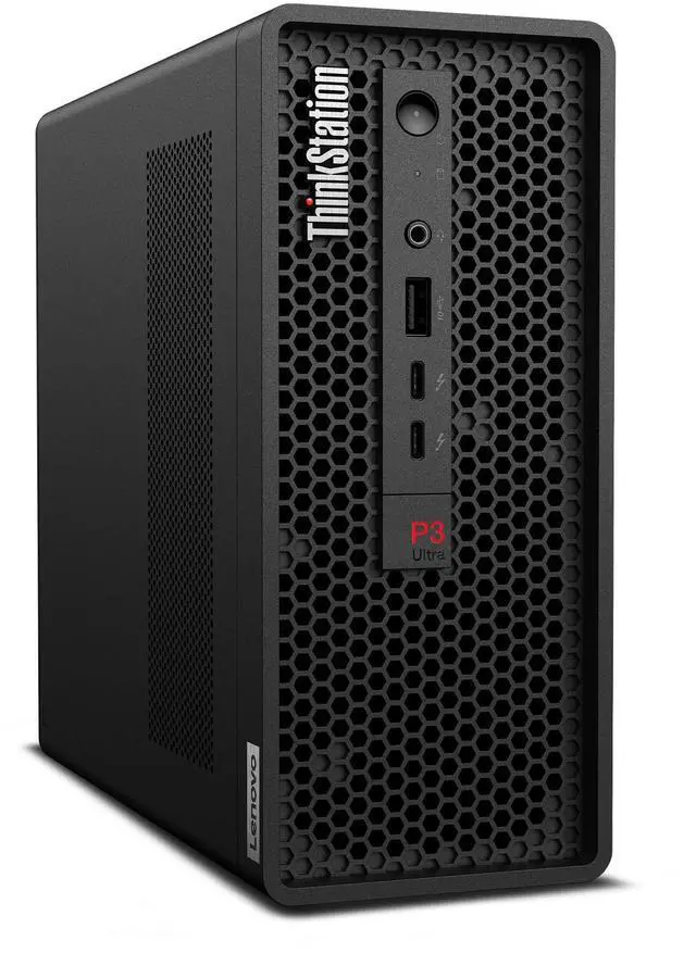 Alt view image 3 of 7 - Lenovo ThinkStation P3 Ultra Small Form Factor Gen 2 (Intel) Workstation, Intel Core Ultra 5 235,16GB, RTX A400 4GB GDDR6, 512GB SSD,Win 11 Pro