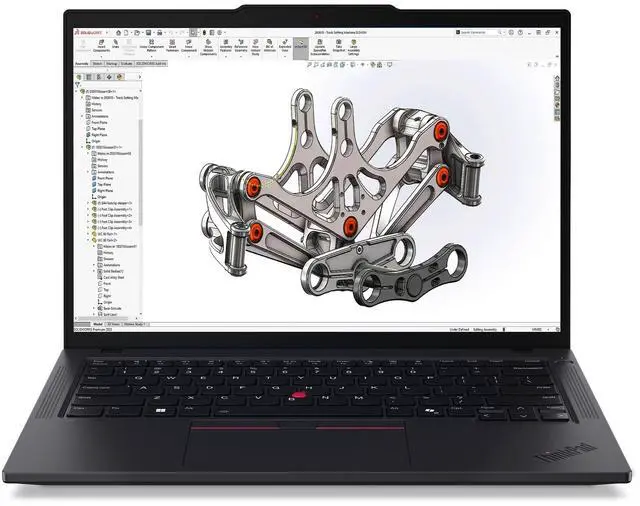 Main image of Lenovo ThinkPad P14s Gen 6 AMD Laptop, 14" IPS 60Hz,Ryzen AI 7 PRO 350,32GB, AMD Radeon 860M, 1TB SSD,Win 11 Pro