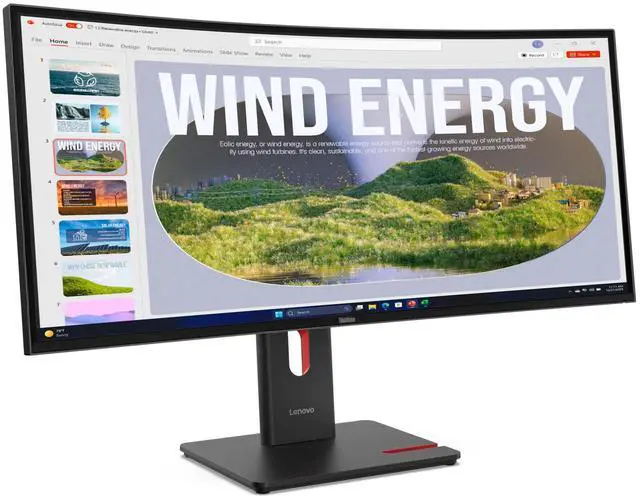 Alt view image 2 of 20 - Lenovo ThinkVision T34WD-40 34 inch Monitor