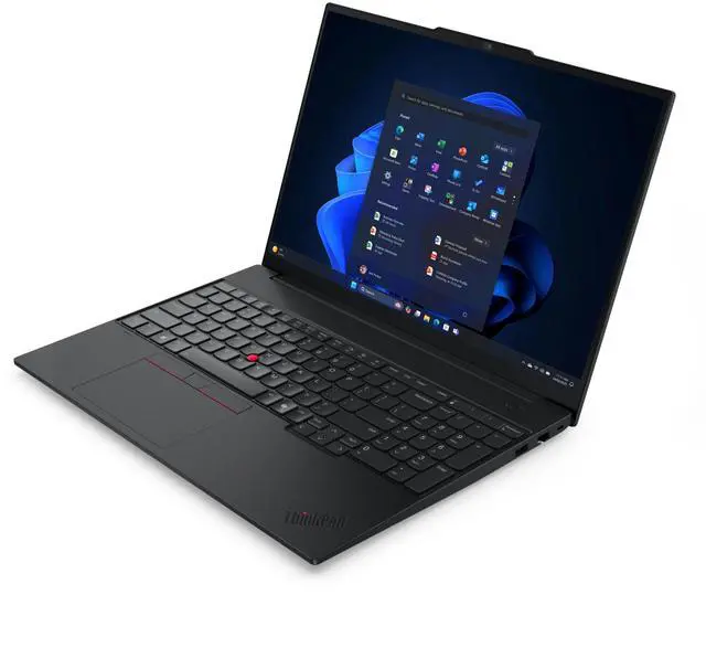 Alt view image 3 of 7 - Lenovo ThinkPad E16 Gen 3 AMD Laptop, 16" IPS 60Hz,Ryzen 5 230,16GB, AMD Radeon 760M, 512GB SSD,Win 11 Pro
