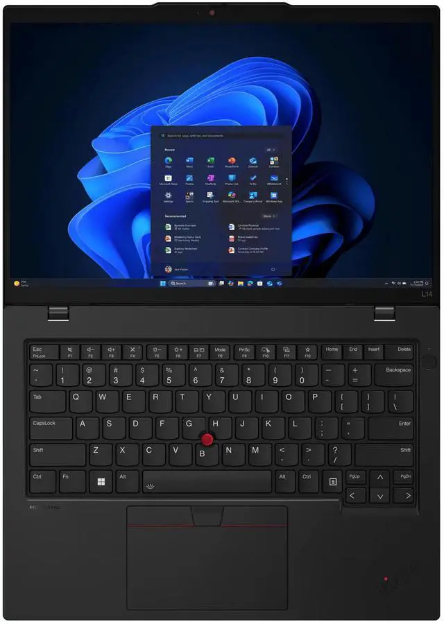 Alt view image 6 of 7 - Lenovo ThinkPad L14 Gen 6 AMD Laptop, 14" IPS DBEF5,Ryzen 7 PRO 250,16GB, AMD Radeon 780M, 512GB SSD,Win 11 Pro