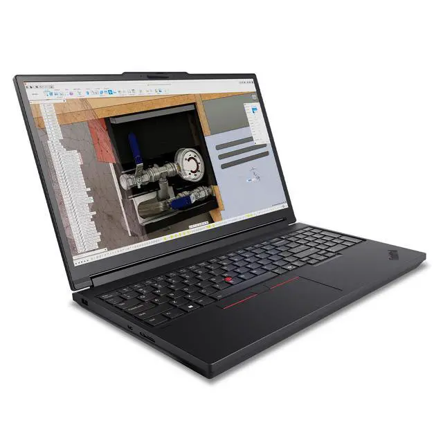 Alt view image 2 of 7 - Lenovo ThinkPad T16g Gen 3 Intel Laptop, 16" IPS 60Hz,Intel Core Ultra 7 255HX,64GB, RTX 5080 GPU 16GB GDDR7, 2TB SSD,Win 11 Pro