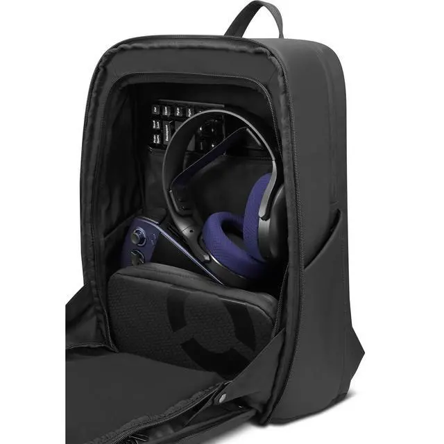 Alt view image 5 of 7 - Lenovo Legion 17" Gaming Backpack GB800 (Black), For Gaming