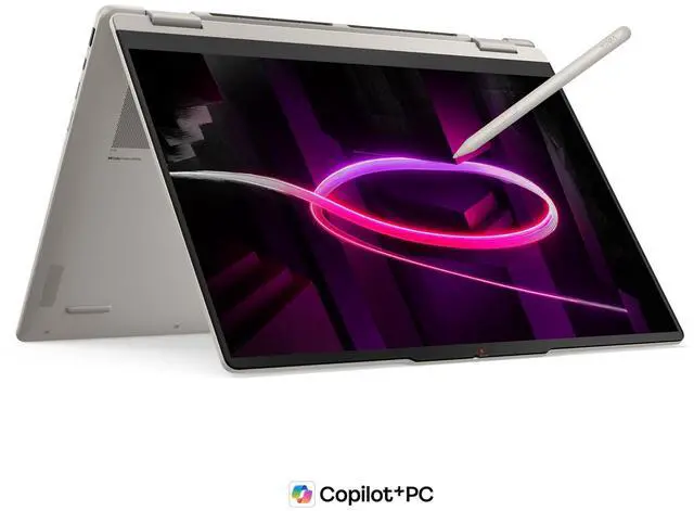 Main image of Lenovo Yoga 7a 2-in-1 AMD Laptop, 16" Glass HD,Ryzen AI 7 445,24GB, AMD Radeon 840M, 1TB SSD,Win 11 Pro