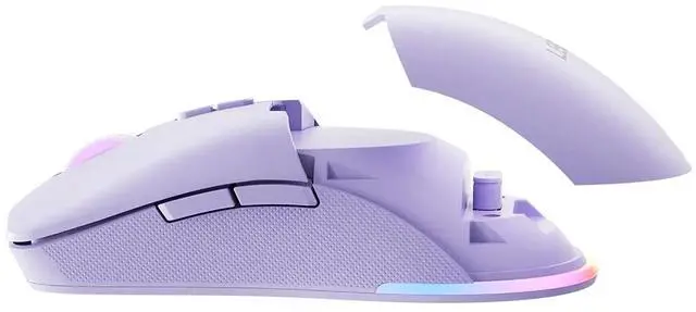 Alt view image 5 of 5 - Lenovo Legion M220 Wireless RGB Gaming Mouse (Aurora Purple)