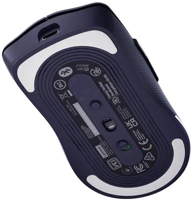 Alt view image 4 of 5 - Lenovo Legion M220 Wireless RGB Gaming Mouse (Nebula Purple)