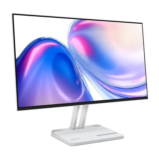 Alt view image 8 of 13 - Lenovo L24-4C 24" IPS FHD 144Hz Speakers Monitor, Cloud Grey (67DDKCC6US)