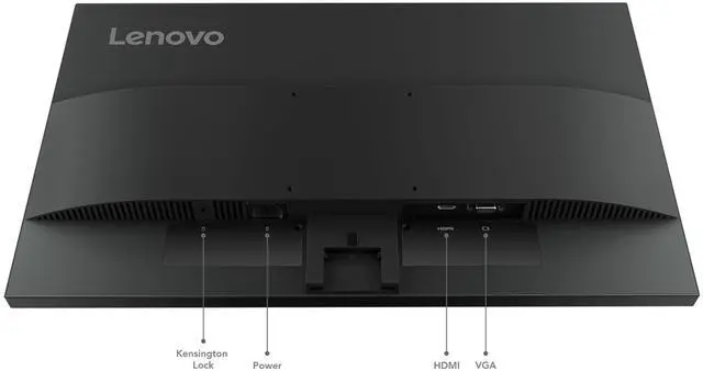 Alt view image 14 of 14 - Lenovo ThinkVision S24-4e 24" Class Full HD LED Monitor - 16:9 - Raven Black - 23.8" Viewable - In-plane Switching (IPS) Technology - WLED Backlight - 1920 x 1080 - 16.7 Million Colors (8-bi