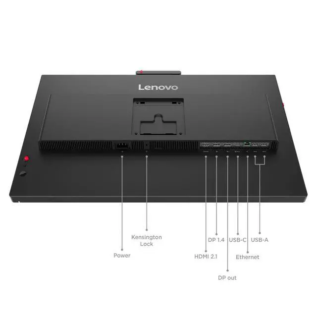 Alt view image 7 of 7 - Lenovo ThinkVision T27QD-4v 27 inch Monitor