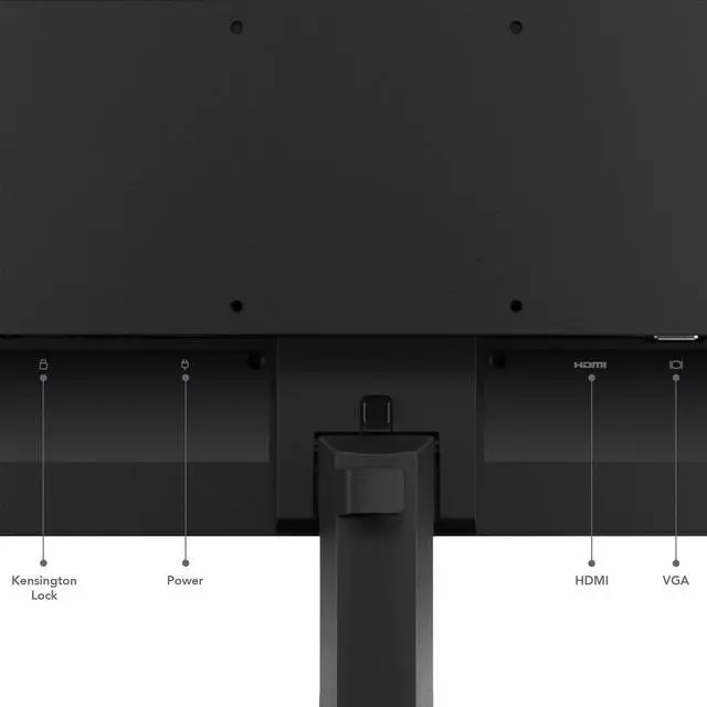 Alt view image 14 of 14 - Lenovo L24-4e - Office Monitor - 23.8" FHD IPS Display - 100Hz Refresh Rate - 4 ms MPRT - 99% sRGB - Raven Black - Tilt Stand