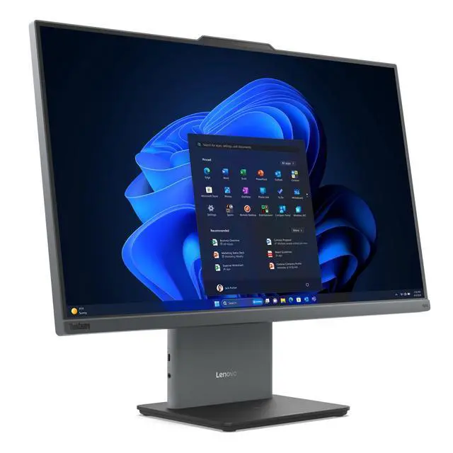 Alt view image 2 of 7 - Lenovo ThinkCentre Neo 55a Gen 6 AMD Desktop, 23.8" FHD IPS,Ryzen 5 220,32GB, AMD Radeon 740M, 1TB SSD,Win 11 Pro