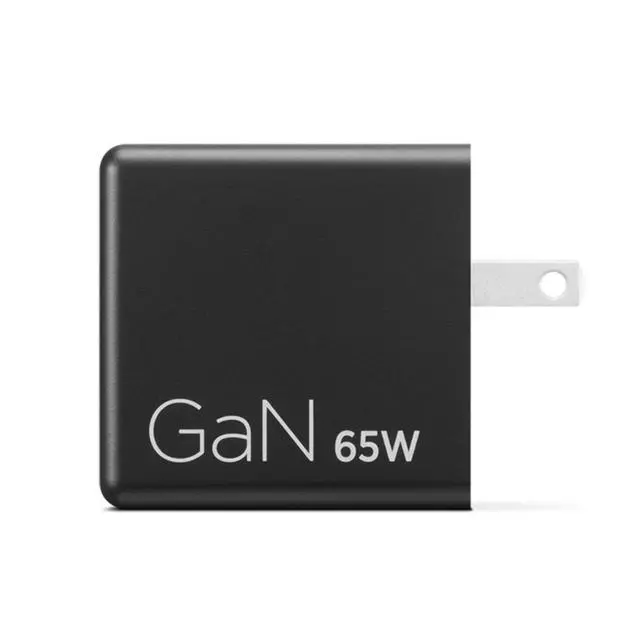 Alt view image 2 of 7 - Lenovo Dual USB-C 65W GaN Power Adapter
