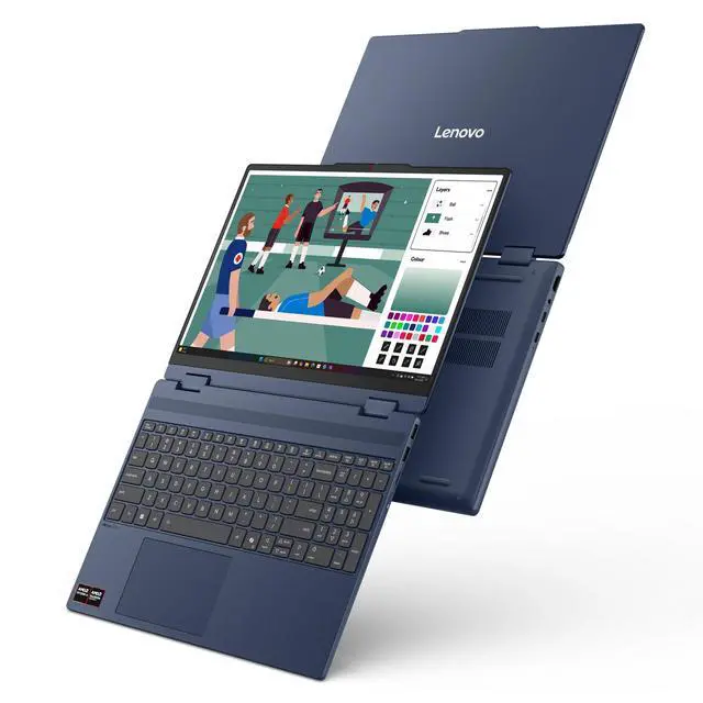 Alt view image 5 of 7 - Lenovo IdeaPad 5a 2-in-1 Laptop, 15.3" IPS Glass,Ryzen AI 7 445,16GB, AMD Radeon 840M, 1TB SSD,Win 11 Home
