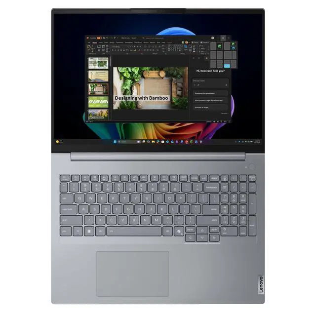 Alt view image 6 of 7 - Lenovo ThinkBook 16 Gen 9 Intel Laptop, 16" IPS 120Hz,Intel Core 7 240H,16GB, Graphics, 512GB SSD,Win 11 Pro