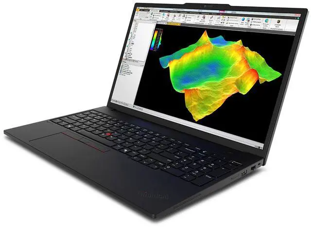 Alt view image 3 of 7 - Lenovo ThinkPad P16s Gen 4 Intel Laptop, 16" IPS 60Hz,Intel Core Ultra 7 255H,64GB, RTX PRO 500 Blackwell GPU 6GB GDDR7, 2TB SSD,Win 11 Pro
